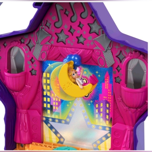 Polly Pocket Starring Shani Talent Show Compact Miniature Playset - Picture 6 of 6